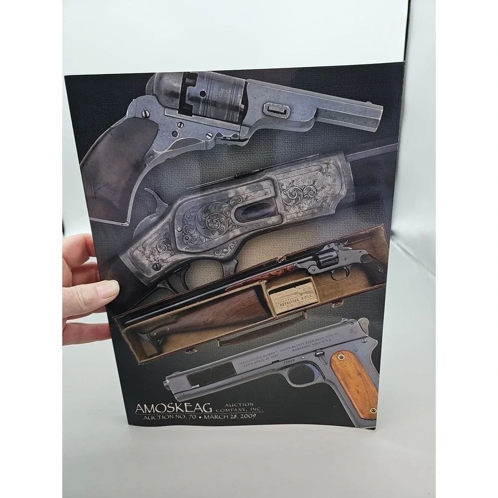 Amoskeag Firearms Auction Catalog Booklet March‎ 28 2009 Excellent